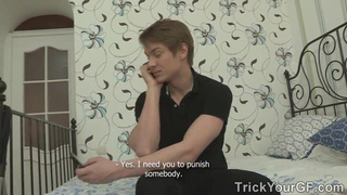 Обмани свою красавицу - Межрасовый перепихон с хлюпаньем для нее. Подростковое порно с Алиной